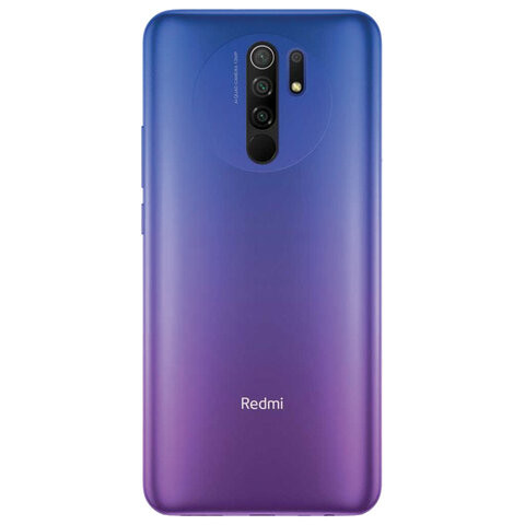 Смартфон XIAOMI Redmi 9, 2 SIM, 6,53", 4G (LTE), 13/8+8+5+2 Мп, 32 ГБ, фиолетовый, пластик, 28416