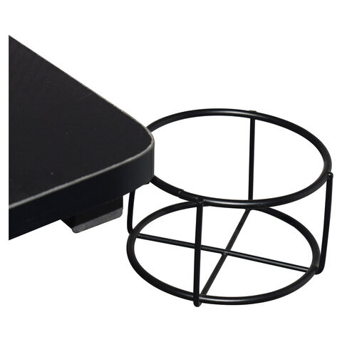 Стол на металлокаркасе BRABIX TECH GT-002 (ш1000*г635*в750мм), черный, 641858