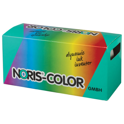 Краска штемпельная NORIS, черная, 50 мл (специальная для полиэтилена и полипропилена), 196Сч