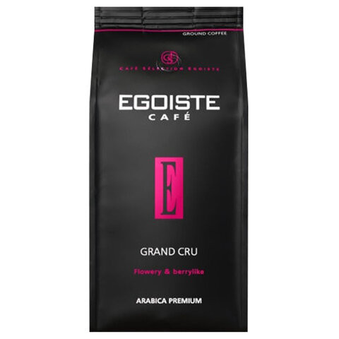 Кофе в зернах EGOISTE "Grand Cru", 100% арабика, 1000 г, вакуумная упаковка, EG10004023