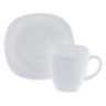 Набор посуды столовый, 30 предметов, черное и белое стекло, "Carine Mix", LUMINARC, N1500