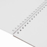 Скетчбук, акварельная белая бумага 200 г/м2 ГОЗНАК, 205х290 мм, 20 листов, гребень подложка, BRAUBERG ART "DEBUT", 110991