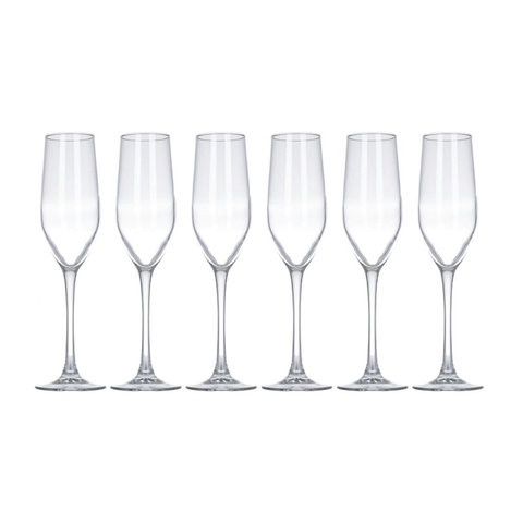 Набор фужеров для шампанского, 6 штук, 160 мл, стекло, "Celeste", LUMINARC, L5829
