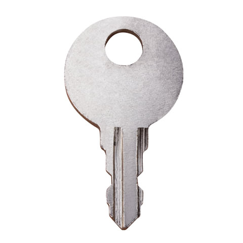 Ключ для диспенсеров с металлическим замком TORK Wave, металлический, 470068