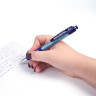 Ручка шариковая автоматическая с грипом BRAUBERG "Neo", СИНЯЯ, корпус синий, узел 0,7 мм, линия письма 0,35 мм, 141074
