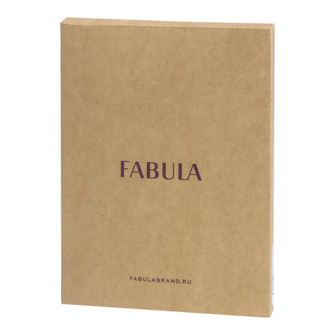 Зажим для купюр FABULA "Brooklyn", натуральная кожа, контрастная отстрочка, 86х126 мм, черный, Z.11.BR
