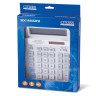 Калькулятор настольный CITIZEN SDC-888ХWH (203х158 мм), 12 разрядов, двойное питание, СЕРЫЙ, SDC-888 X