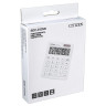 Калькулятор настольный CITIZEN SDC-812NRWHE, КОМПАКТНЫЙ (124х102 мм), 12 разрядов, двойное питание, БЕЛЫЙ