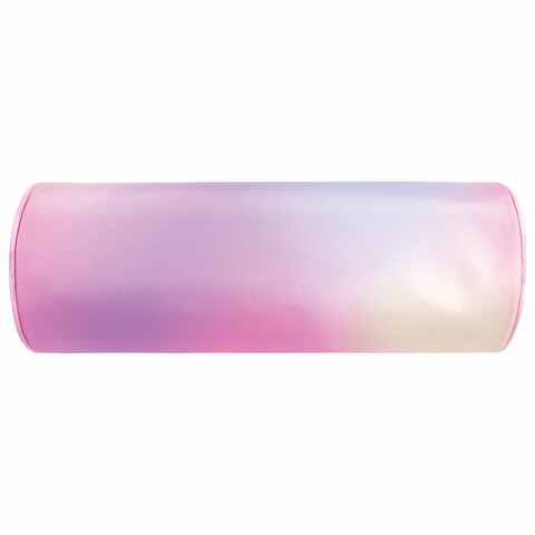Пенал-тубус BRAUBERG, с эффектом Soft Touch, мягкий, "Rainbow Cloud", 22х8 см, 229013