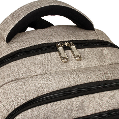Рюкзак BRAUBERG универсальный с отделением для ноутбука, серый, "Омега", 32 литра, 49х35х18 см, 226344