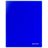 Папка 40 вкладышей BRAUBERG "Neon", 25 мм, неоновая, синяя, 700 мкм, 227455