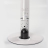 Светильник настольный SONNEN BR-898A, на подставке, светодиодный, 10 Вт, часы, календарь, термометр, белый, 236661