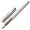 Ручка перьевая PARKER "Sonnet Premium Metal&Pearl Lacquer CT", корпус жемчужный лак, палладиевые детали, черная, 1931547