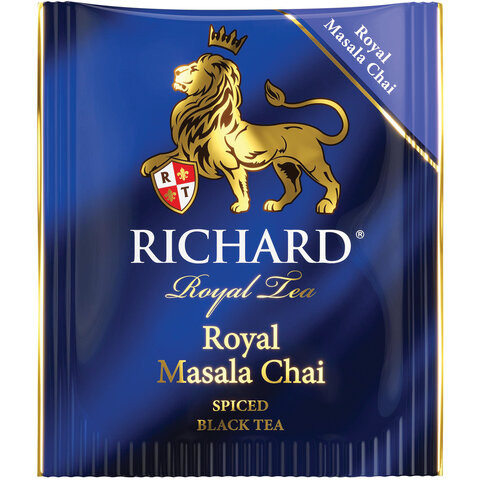 Чай RICHARD "Lord Grey + Thyme & Rosemary + Cardamom", НАБОР 6 упаковок по 25 пакетиков, 101250