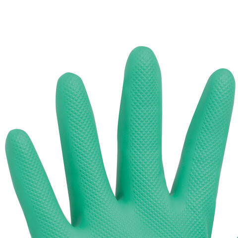 Перчатки нитриловые ЛАЙМА НИТРИЛ EXPERT, 70 гр/пара, химически устойчивые, гипоаллергенные, размер 8, М (средний), 605001