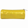 Пенал-тубус BRAUBERG, мягкий, "Glitter Gold", 20х7х7 см, 229016