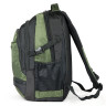 Рюкзак для школы и офиса BRAUBERG "StreetRacer 1", 30 л, размер 48х34х18 см, ткань, черно-зеленый, 224449
