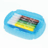 Набор для творчества MAPED "Color'Peps Jumbo", 10 фломастеров, 12 утолщенных восковых мелков, раскраска, пластиковый пенал, 897416