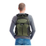 Рюкзак для школы и офиса BRAUBERG "StreetRacer 2", 30 л, размер 48х34х18 см, ткань, черно-зеленый, 224450