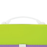Папка-портфель пластиковая BRAUBERG "JOY", А4 (330х245х35 мм), 13 отделений, с окантовкой, салатовая, 227974