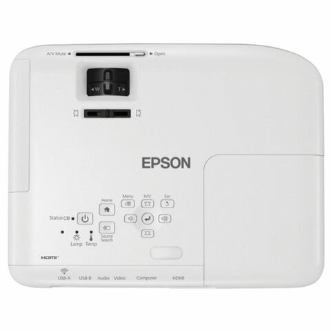 Проектор EPSON EB-X06, LCD, 1024x768, 4:3, 3600 лм, 16000:1, 2,5 кг, V11H972040