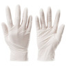 Перчатки виниловые белые, 50 пар (100 шт.), неопудренные, прочные, размер M (средний), ЛАЙМА, 605010
