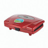 Тостер-сэндвичница SCARLETT SC-TM11036, 750 Вт, 4 тоста, механическое управление, пластик, красный, SC - TM11036