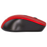 Мышь беспроводная с бесшумным кликом SONNEN V18, USB, 800/1200/1600 dpi, 4 кнопки, красная, 513516