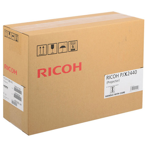 Проектор RICOH PJ X2440, DLP, 1024x768, 16:10, 3000 Лм, 2200:1, 2,6 кг, 432168