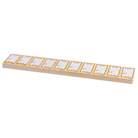 Ценники картонные "Бабочка 10", 36х56 мм, комплект 500 шт., STAFF, 128678