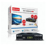 Приставка для цифрового ТВ DVB-T2 D-COLOR DC1002HD RCA, HDMI, USB, дисплей, пульт ДУ