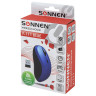 Мышь беспроводная SONNEN V-111, USB, 800/1200/1600 dpi, 4 кнопки, оптическая, синяя, 513519