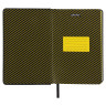 Ежедневник датированный 2021 А5 (138х213 мм) BRAUBERG "Chameleon", кожзам, черный/желтый, 111486