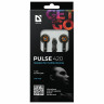 Наушники с микрофоном (гарнитура) вкладыши DEFENDER Pulse 420, проводные,1,2 м, вкладыши, черные с оранжевым, 63420