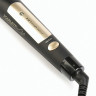 Стайлер для волос SCARLETT SC-HS60595, 30 Вт, выпрямление/завивка, 1 режим, керамика, черный/золото, SC - HS60595