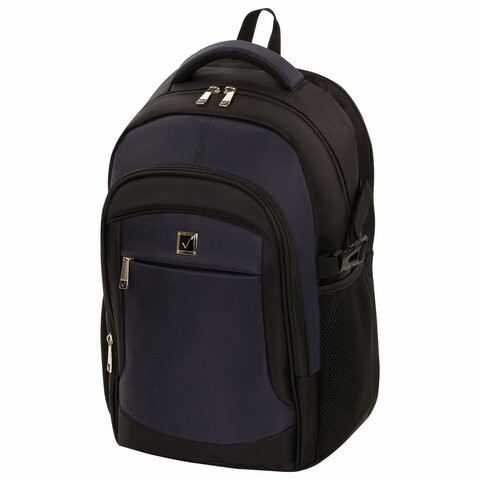Рюкзак BRAUBERG BUSINESS универсальный, с отделением для ноутбука, крепление на чемодан, Practic, 48х20х32 см, 229874