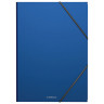 Папка на резинках ERICH KRAUSE "Classic", А4, до 300 листов, 400 мкм, синяя, 43093, 47190