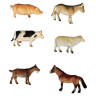 Набор фигурок "В мире животных", "Ферма", 6 шт., 8,75 см, 1TOY, Т50553