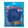 Шары воздушные ZIPPY (ЗИППИ) 12" (30 см), комплект 50 шт., синие, в пакете, 104188