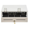 Ящик для денег АТОЛ CD-410-W, электромеханический, 410x415x100 мм (ККМ АТОЛ), белый, 38719