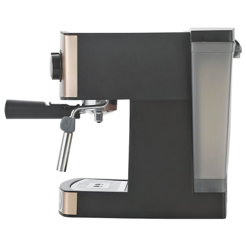 Кофеварка рожковая POLARIS PCM 1527E, 850 Вт, объем 1,5 л, 15 бар, ручной капучинатор, бежевый