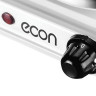 Плитка электрическая ECON ECO-131HP, мощность 1000 Вт, 1 конфорка, металл, белая