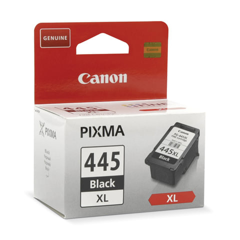 Картридж струйный CANON (PG-445XL) PIXMA MG2440/PIXMA MG2540, черный, оригинальный, ресурс 400 стр., увеличенная емкость, 8282B001