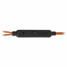 Наушники с микрофоном (гарнитура) вкладыши DEFENDER OutFit W770, проводные, 1,5 м, черные с оранжевым, 63772