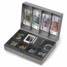 Ящик для денег, ценностей, документов, печатей, 80х195х290 мм, кодовый замок, темно-серый, BRAUBERG, 290457