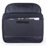 Сумка деловая BRAUBERG "Profi", 25х35х7 см, отделение для планшета и ноутбука 13,3", ткань, черная, 240440