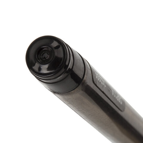 Ручка шариковая масляная с грипом BRAUBERG "Max-Oil Tone", ЧЕРНАЯ, узел 0,7 мм, линия письма 0,35 мм, 142694