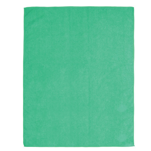 Тряпка для мытья пола, плотная микрофибра, 70х80 см, зелёная, ЛАЙМА, 603931