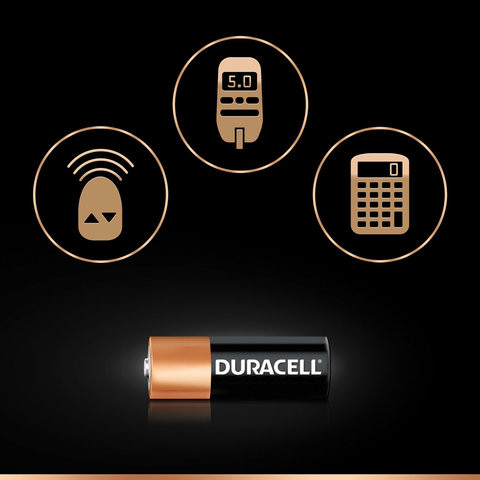 Батарейка DURACELL, MN21, Alkaline, 1 шт., в блистере, 12 В, 81488675