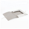 Папка для бумаг с завязками картонная мелованная BRAUBERG, 280 г/м2, до 200 листов, 110924